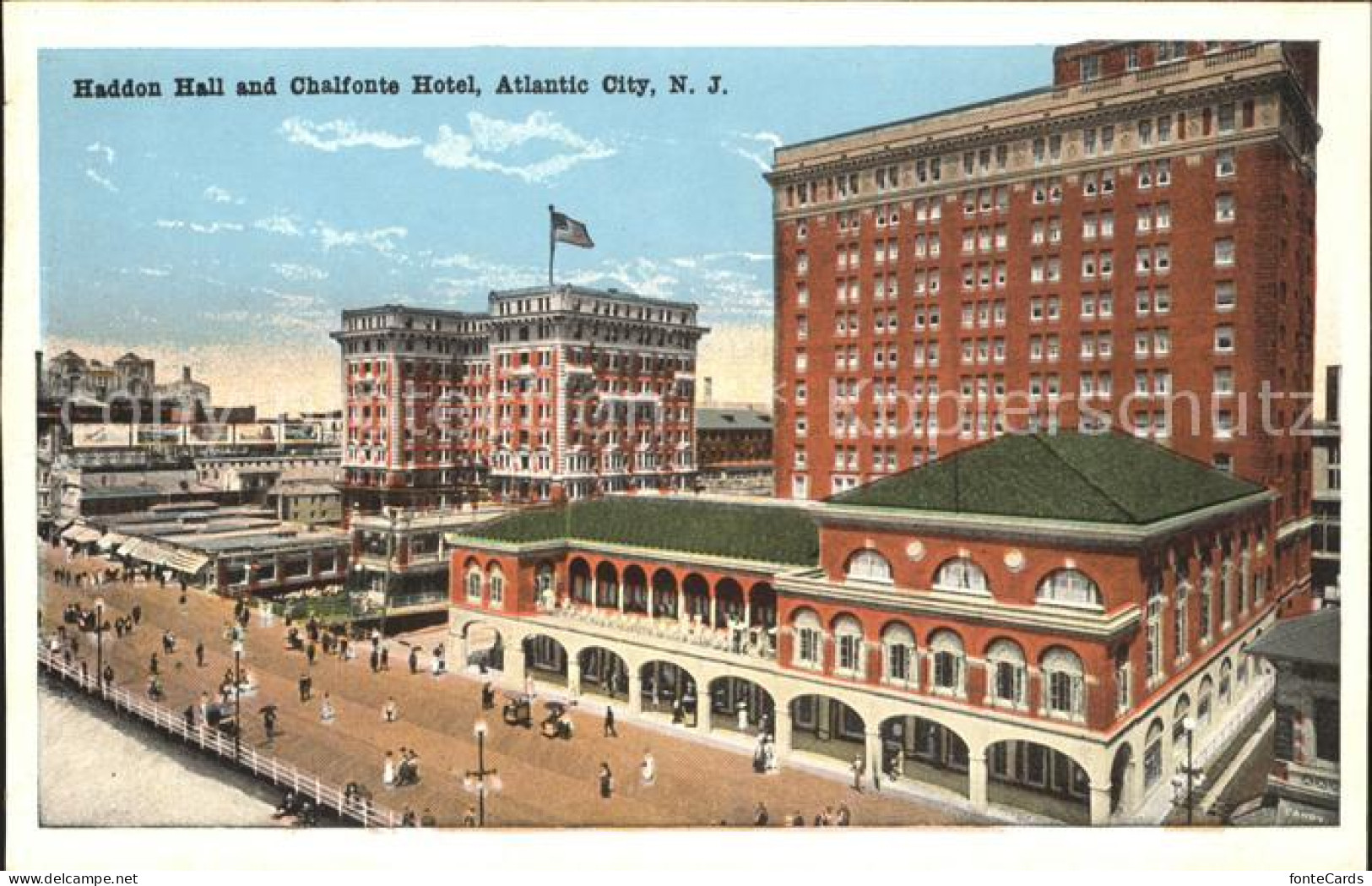 11700759 Atlantic_City_New_Jersey Haddon Hall And Chalfonte Hotel - Autres & Non Classés