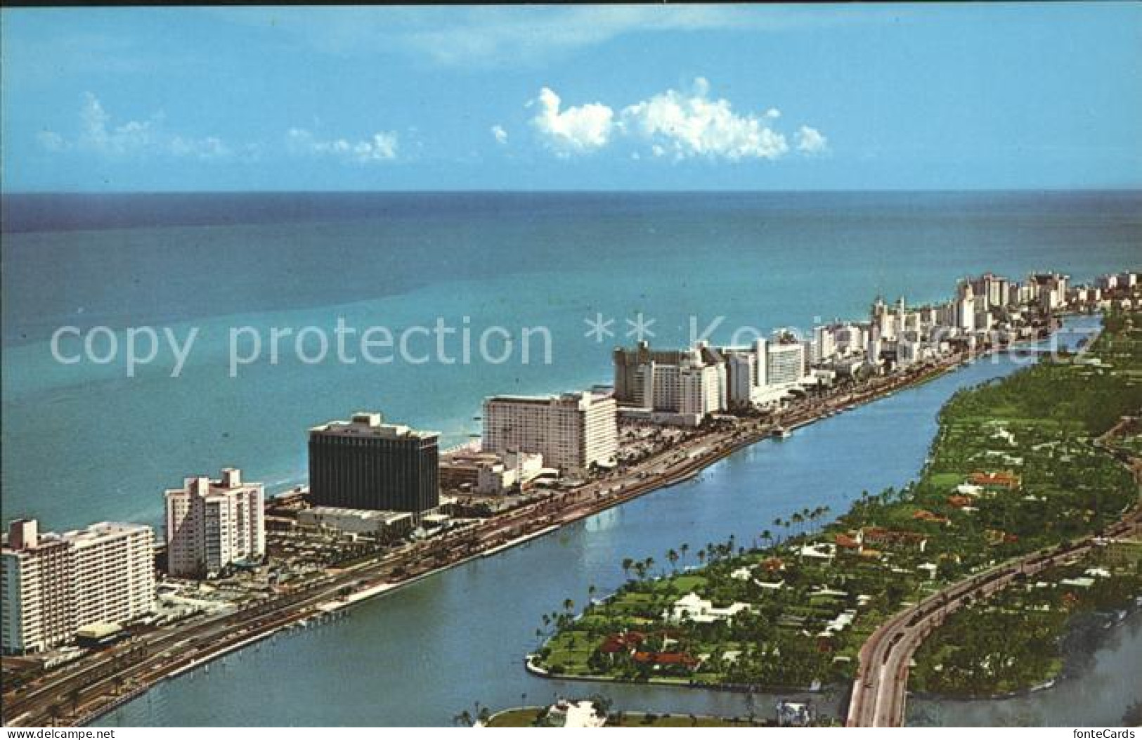 11700742 Miami_Beach Hotel Row Indian Creek Collins Avenue Aerial View - Other & Unclassified