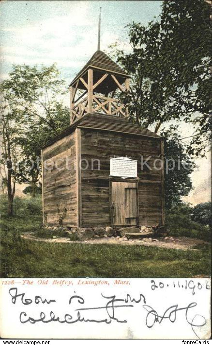 11700735 Lexington_Massachusetts Old Belfry - Sonstige & Ohne Zuordnung