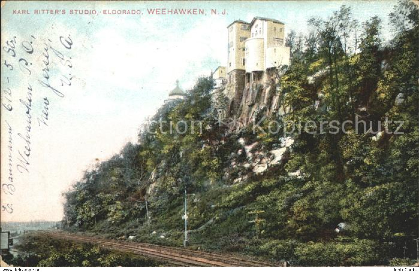 11700733 Weehawken_New_Jersey Karl Ritter's Studio Eldorado Railway - Autres & Non Classés