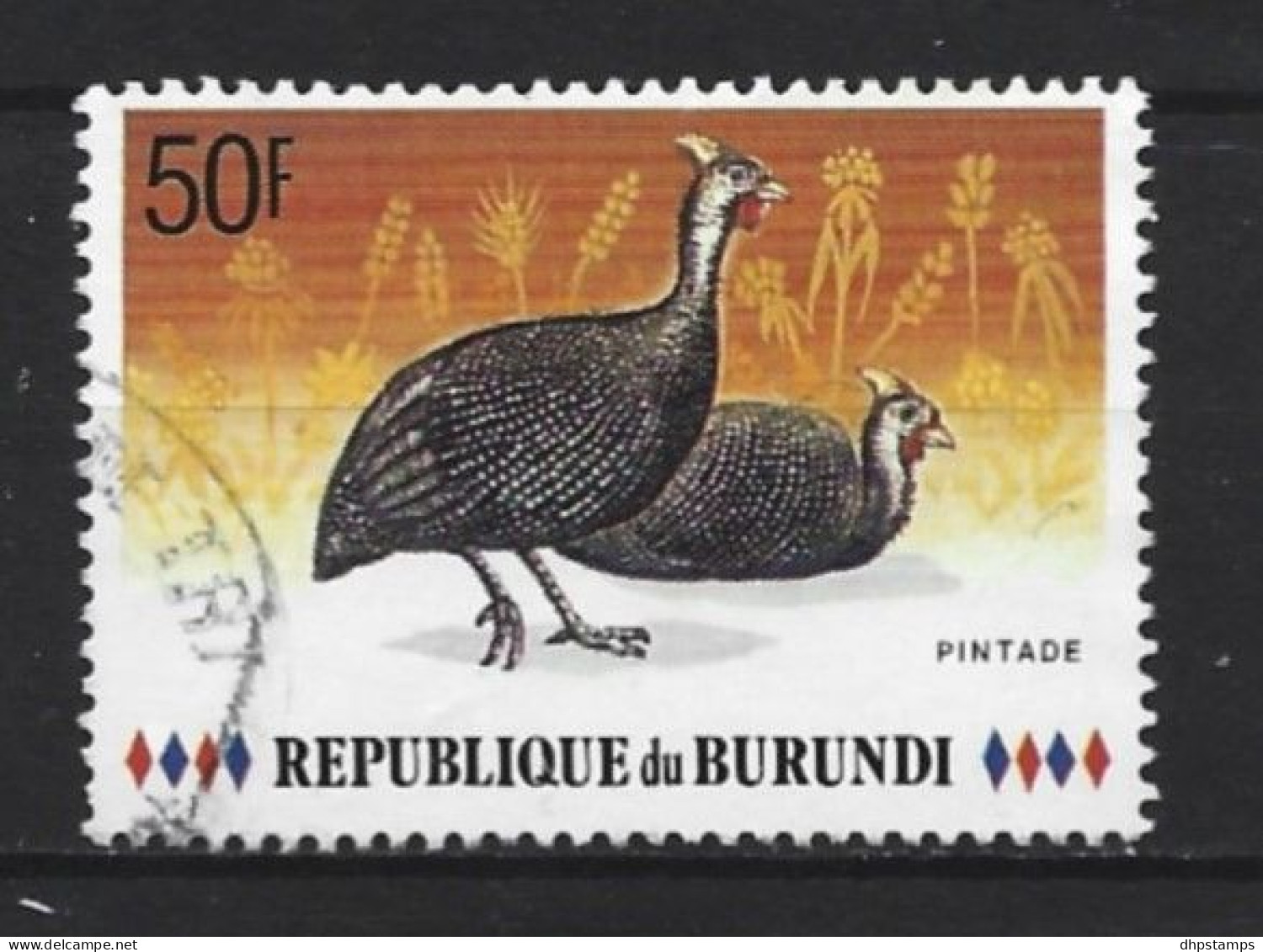 Burundi 1991 Bird Y.T. 948 (0) - Usati
