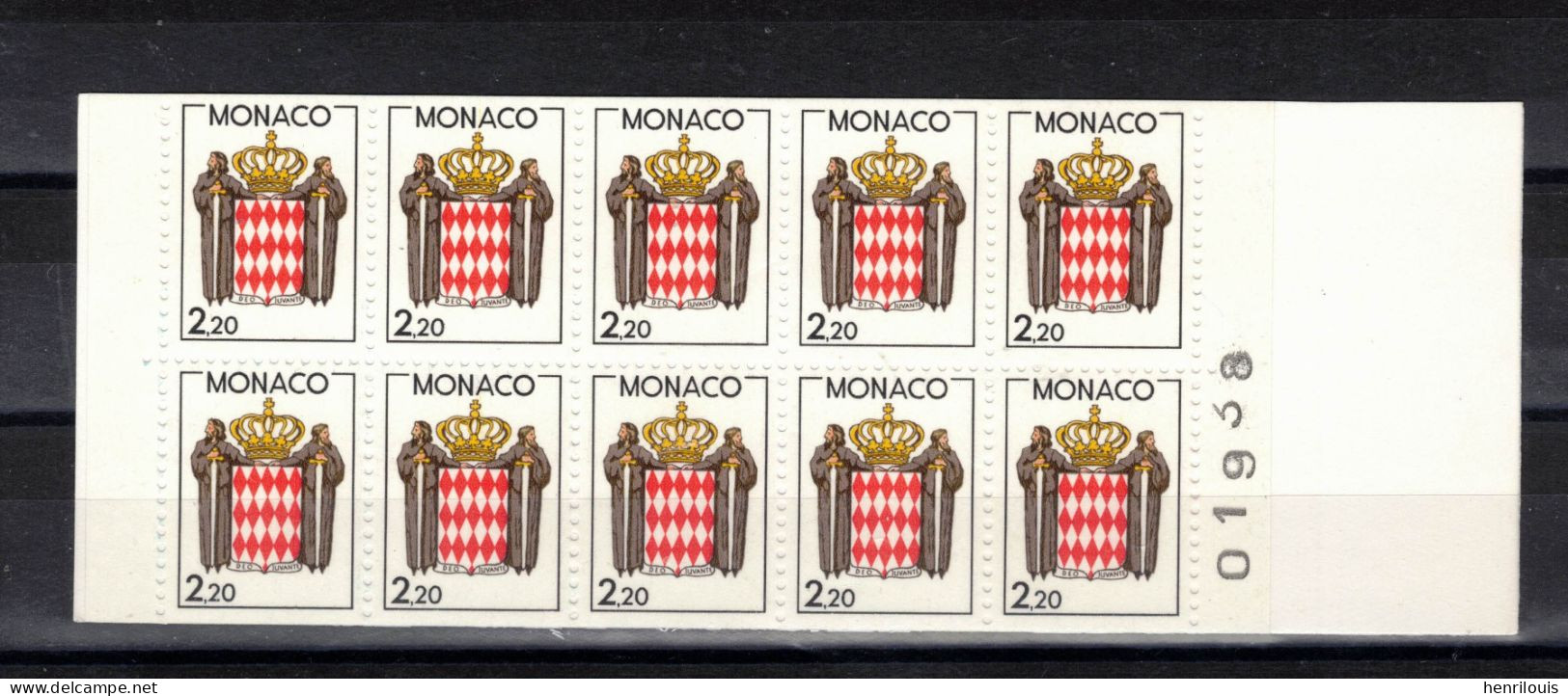 MONACO  Timbres Neufs ** De 1987  ( Ref  MC575 ) Carnet N° 1 - Ungebraucht