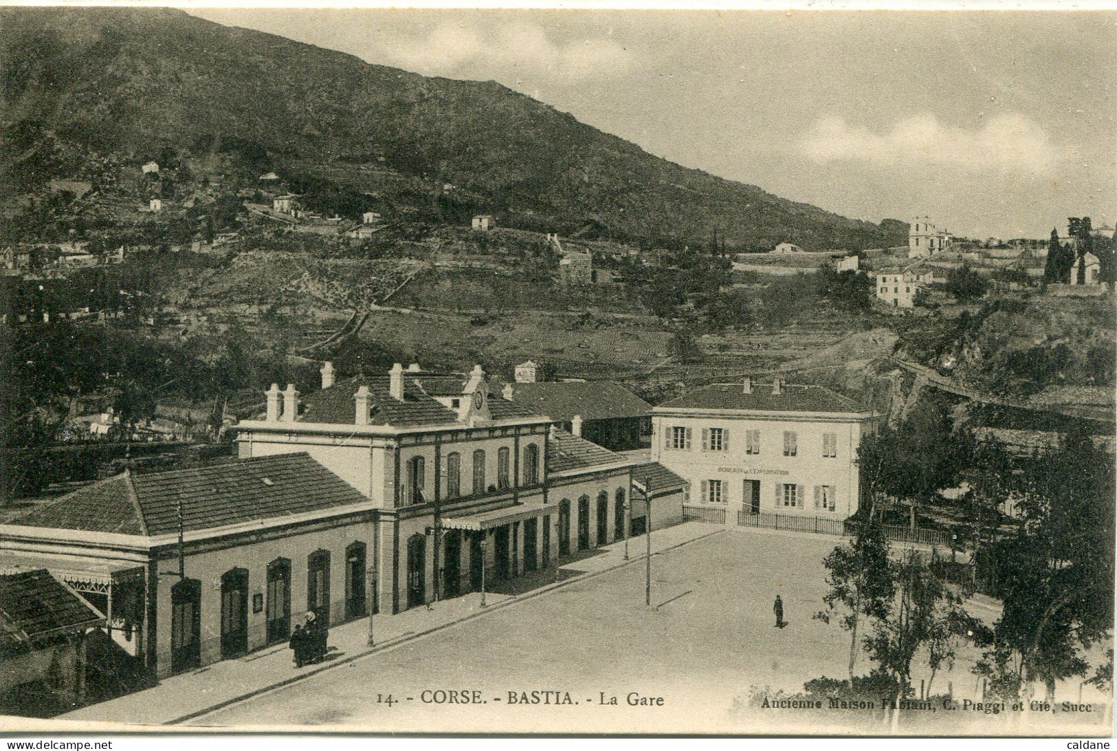 -2B- CORSE  - BASTIA - La  Gare - Stations - Zonder Treinen