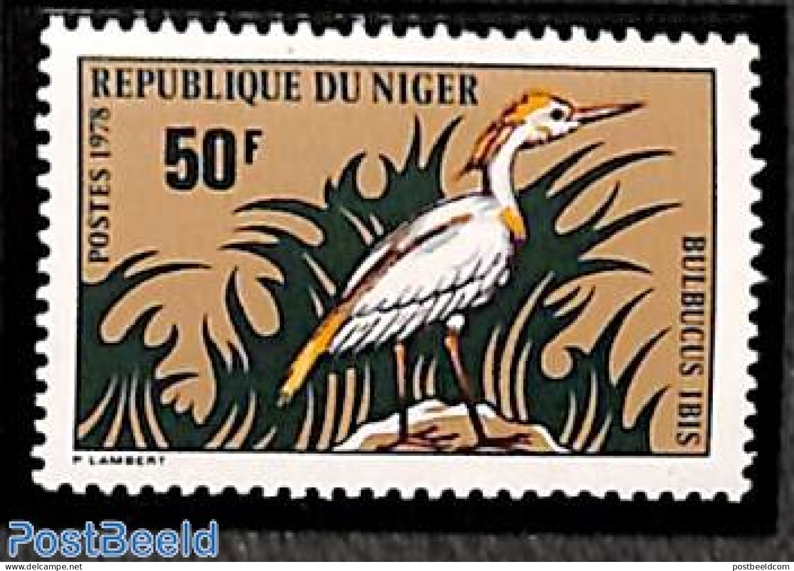 Niger 1972 Bird 1v, Mint NH, Nature - Birds - Niger (1960-...)