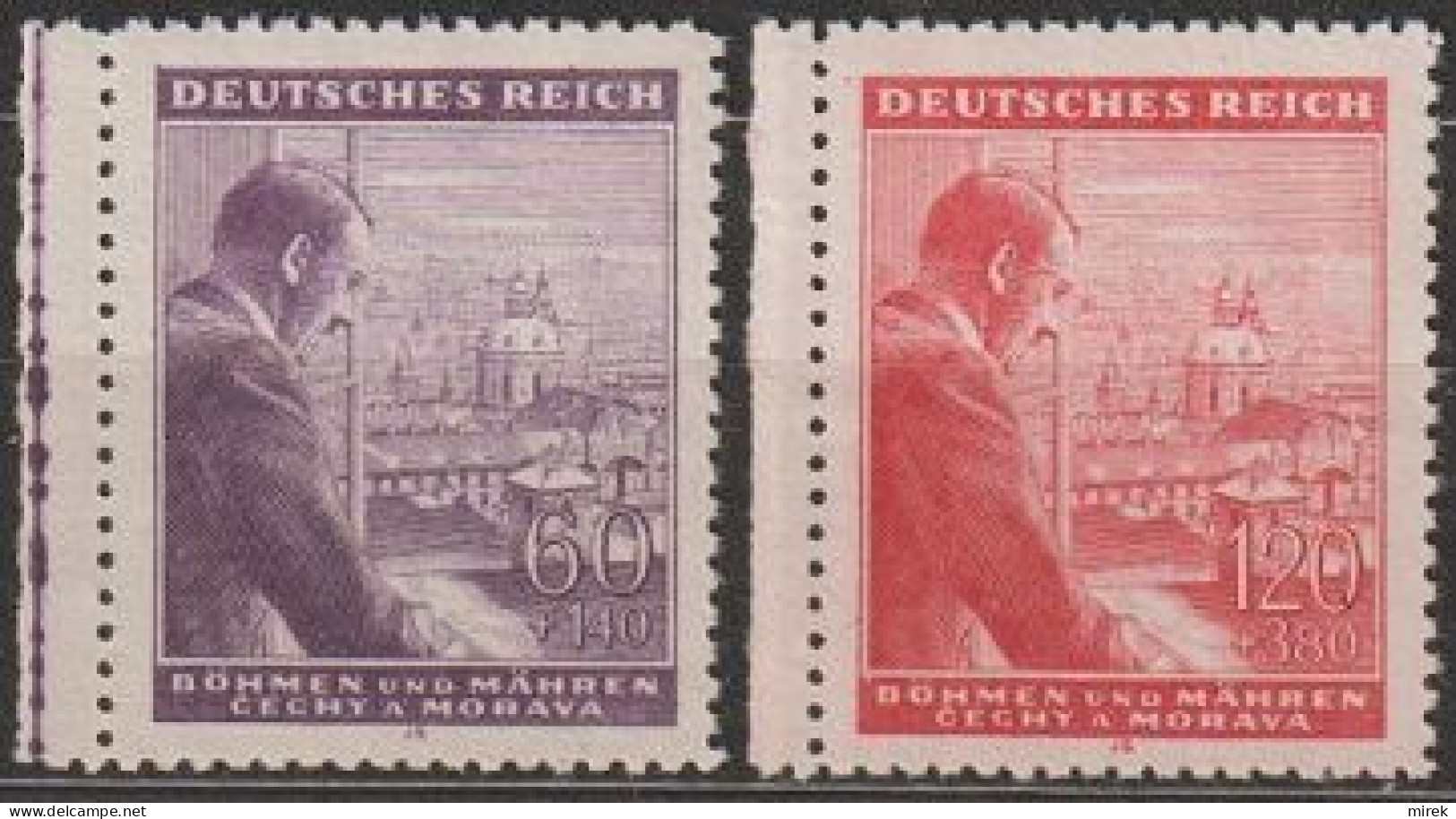 03/ Pof. 106-107, Border Stamps - Neufs