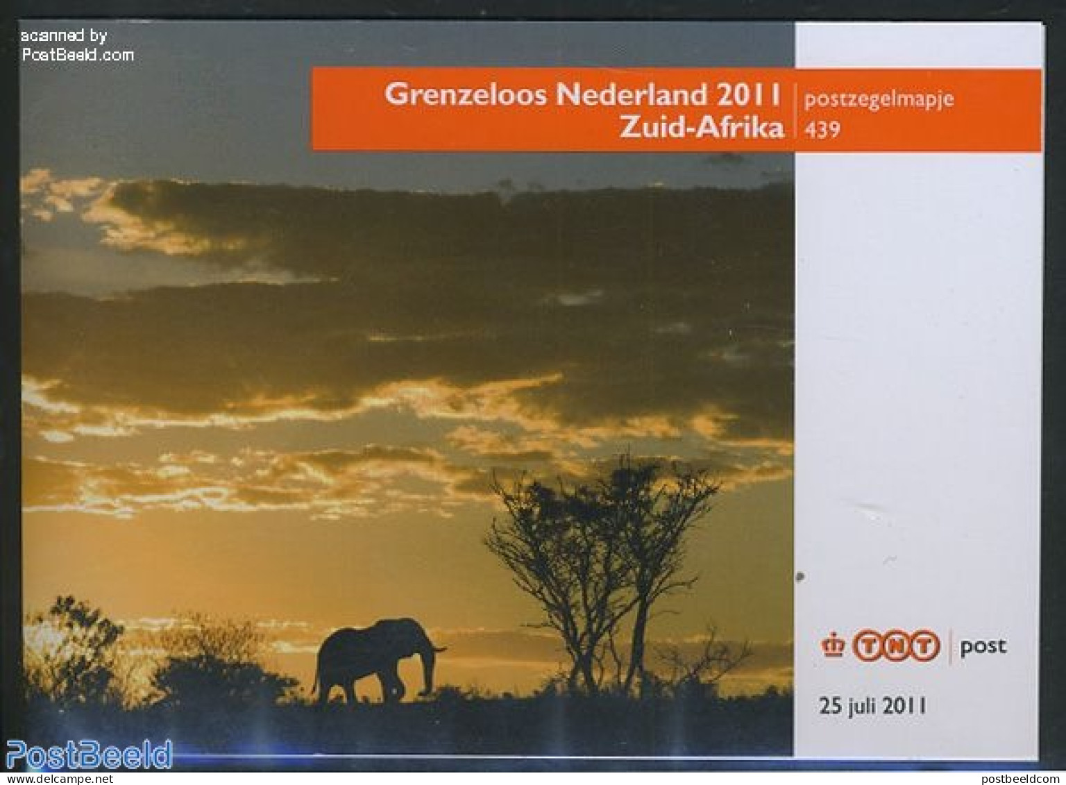 Netherlands 2011 Borderless Netherlands-South Africa Pres. Pack 439, Mint NH, Nature - Elephants - Wine & Winery - Art.. - Ungebraucht