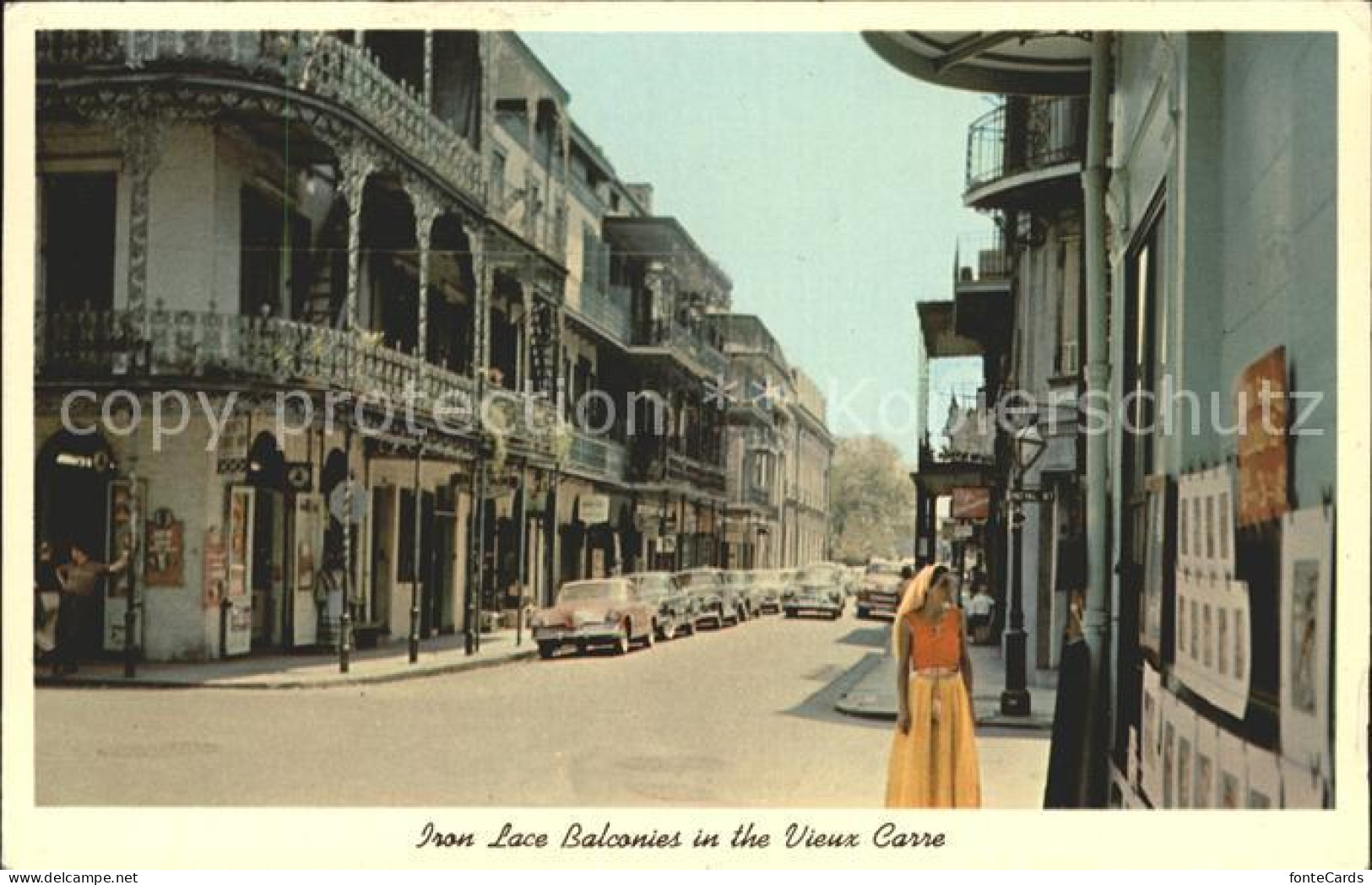 11700642 New_Orleans_Louisiana Street Scene In The Vieux Carre French Quartier - Altri & Non Classificati