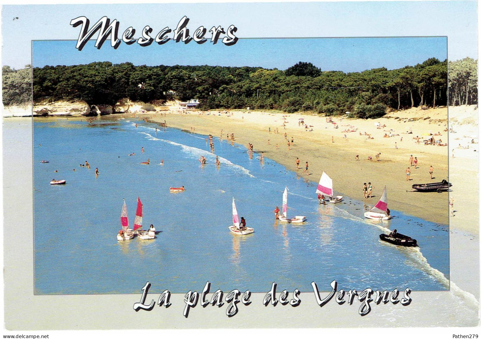 CPM FRANCE 17 CHARENTE-MARITIME MESCHERS-SUR-GIRONDE - La Plage Des Vergnes - Meschers