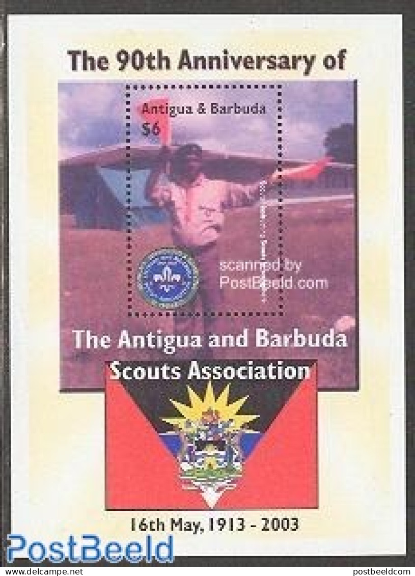 Antigua & Barbuda 2003 Scouting S/s, Mint NH, Sport - Scouting - Antigua And Barbuda (1981-...)