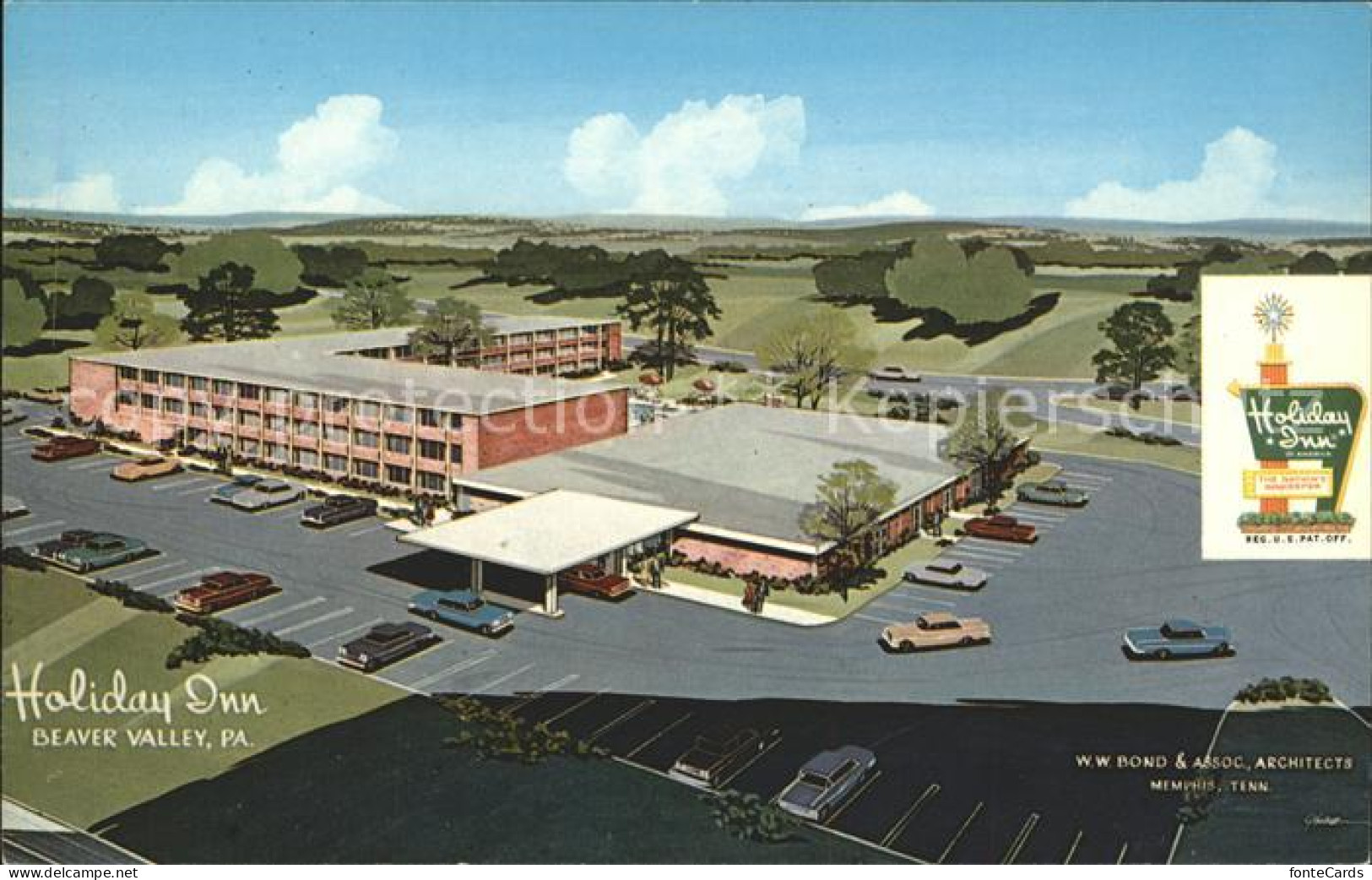 11700588 Beaver Falls Pennsylvania Holiday Inn Motel Beaver Falls Pennsylvania - Other & Unclassified