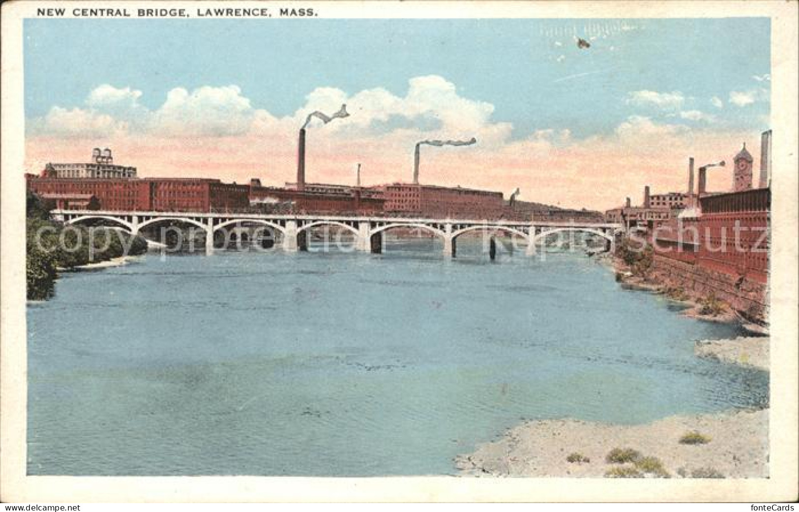 11700580 Lawrence_Massachusetts New Central Bridge - Andere & Zonder Classificatie