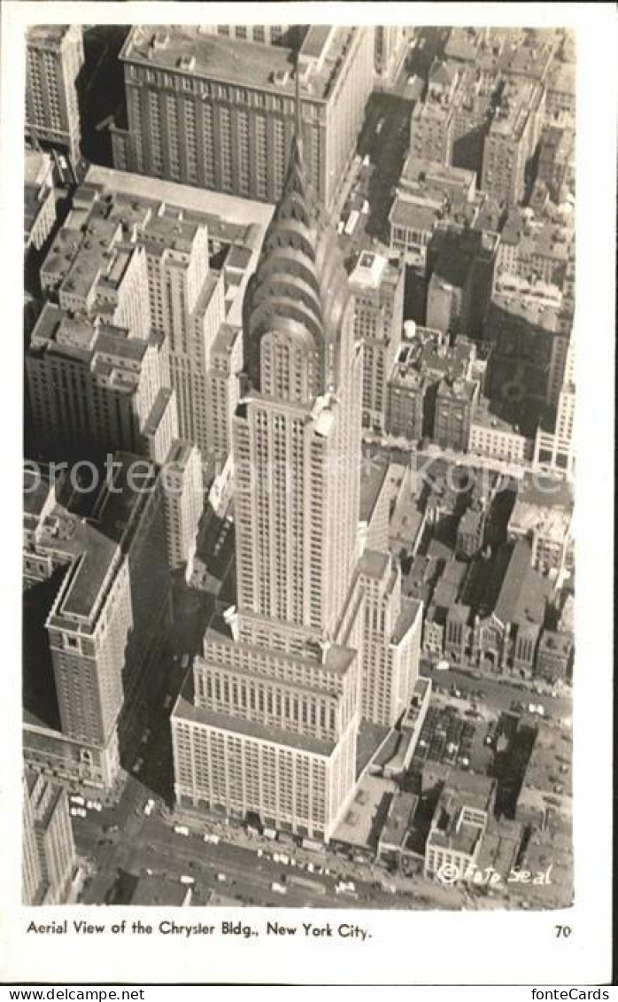 11700571 New_York_City Chrysler Building Aerial View - Autres & Non Classés