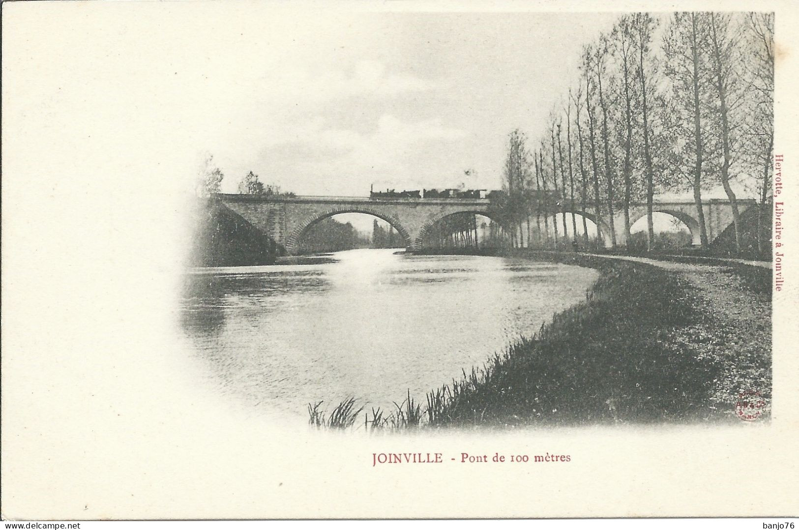 Joinville (52) - Lot 4 Cartes : Pont De 100 Mètres, Vue Générale Nord, Côté Du Château, Château Du Grand Jardin - Joinville