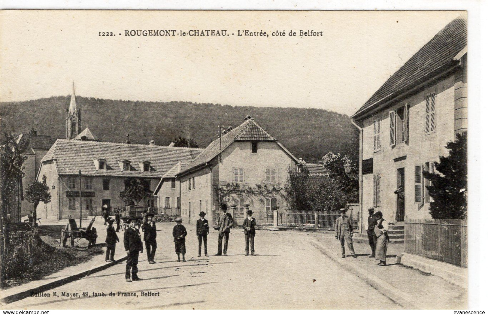 Rougemont  Le Chateau : Entrée Coté Belfort     ///  Ref. Mai 24 /// BO. 90 - Rougemont-le-Château