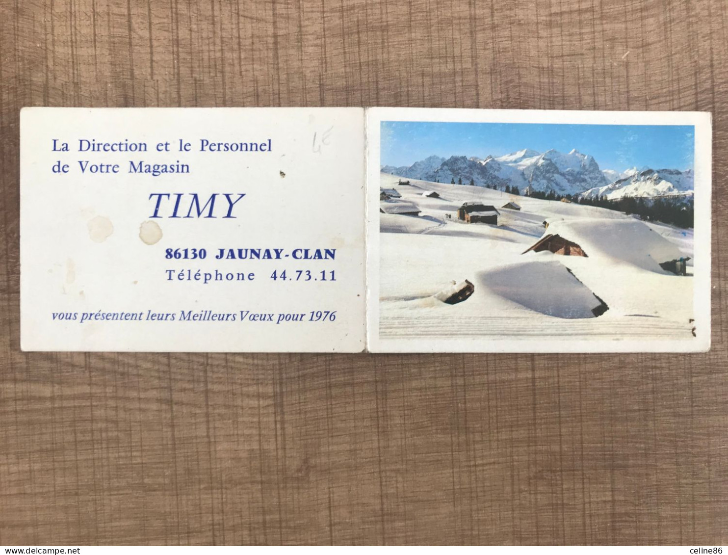 Magasin TIMY JAUNAY CLAN 1976 - Klein Formaat: 1971-80