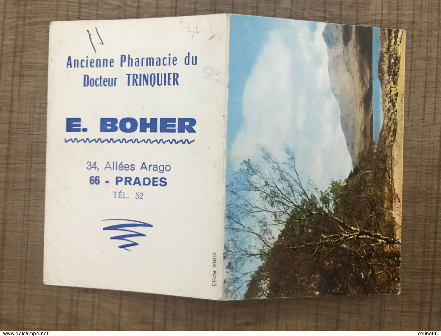1967 Ancienne Pharmacie Du Docteur TRINQUIER E. BOYER PRADES - Tamaño Pequeño : 1961-70