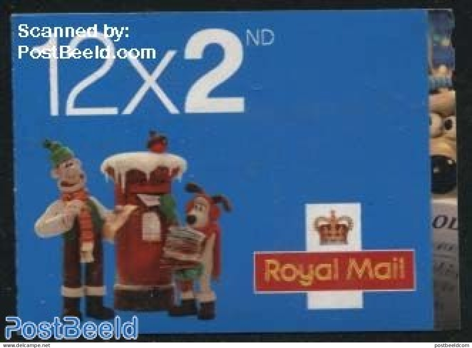 Great Britain 2010 Christmas Booklet 10x2nd, Mint NH, Stamp Booklets - Ungebraucht