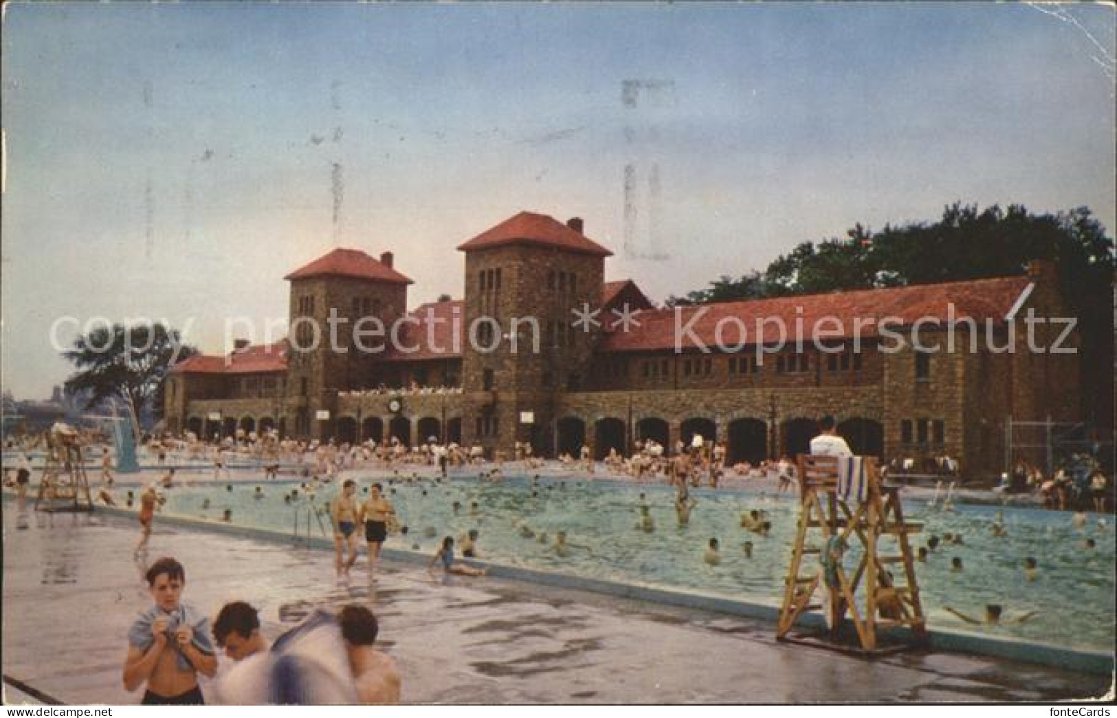 11700489 Montreal Quebec Saint Helen's Island Pools And Bath House Montreal - Zonder Classificatie