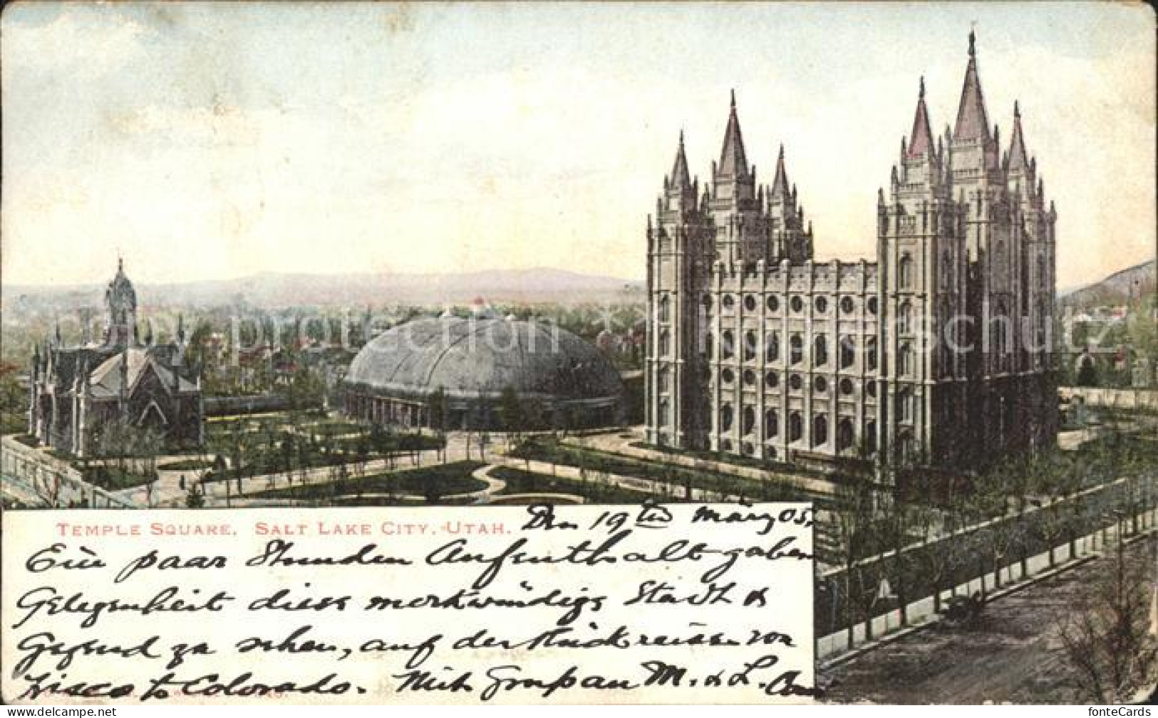 11700481 Salt_Lake_City Temple Square - Sonstige & Ohne Zuordnung