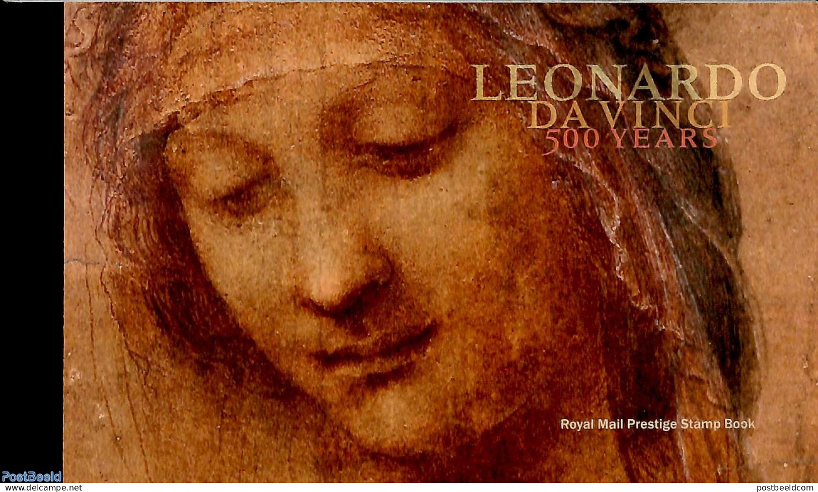 Great Britain 2019 Leonardo Da Vinci, Prestige Booklet, Mint NH, Stamp Booklets - Art - Leonardo Da Vinci - Paintings - Nuevos