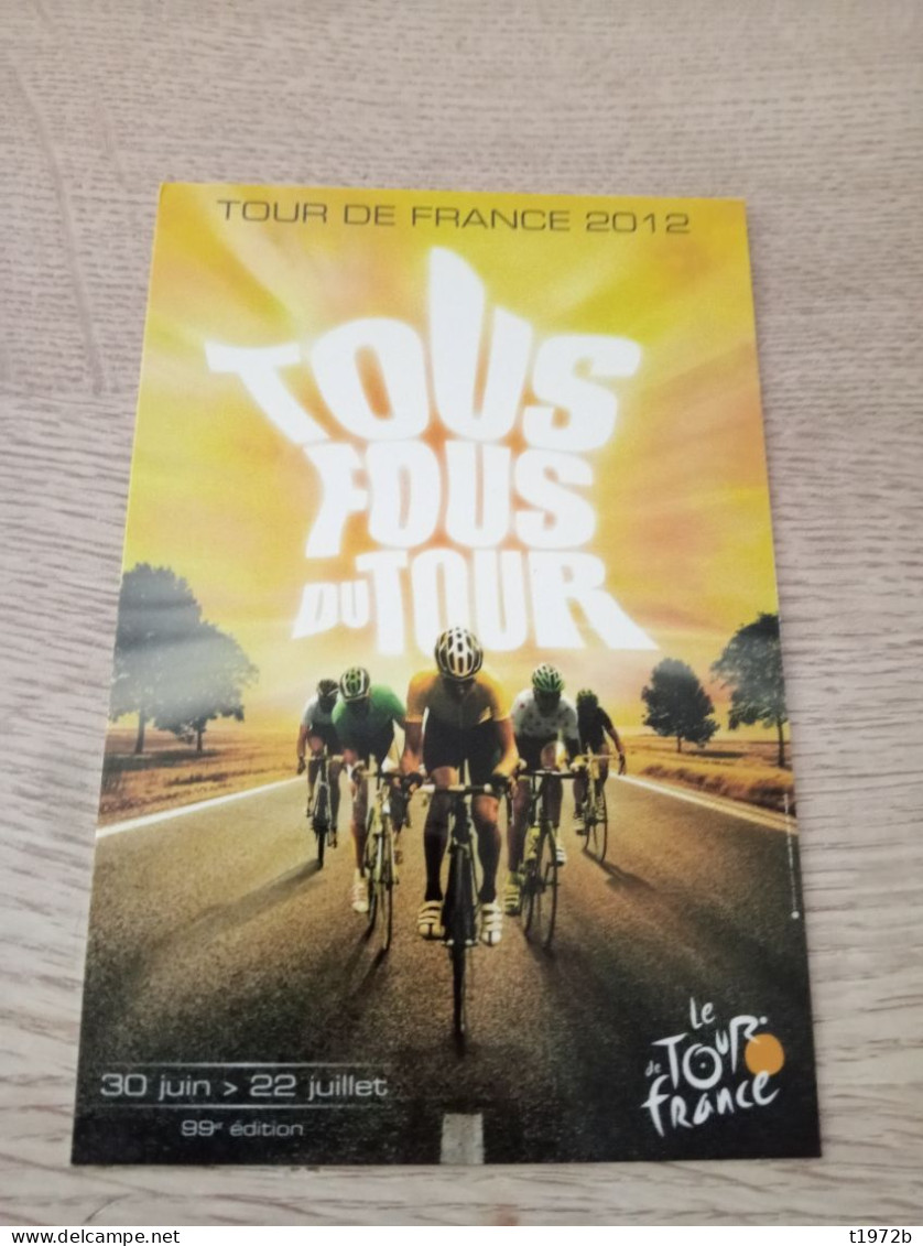 Cyclisme Cycling Ciclismo Ciclista Wielrennen Radfahren TOUR DE FRANCE 2012 - Radsport