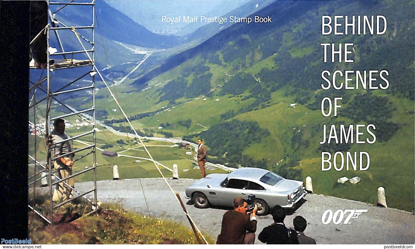 Great Britain 2020 Behind The Scenes Of James Bond, Prestige Booklet, Mint NH, Performance Art - Transport - Film - Mo.. - Unused Stamps