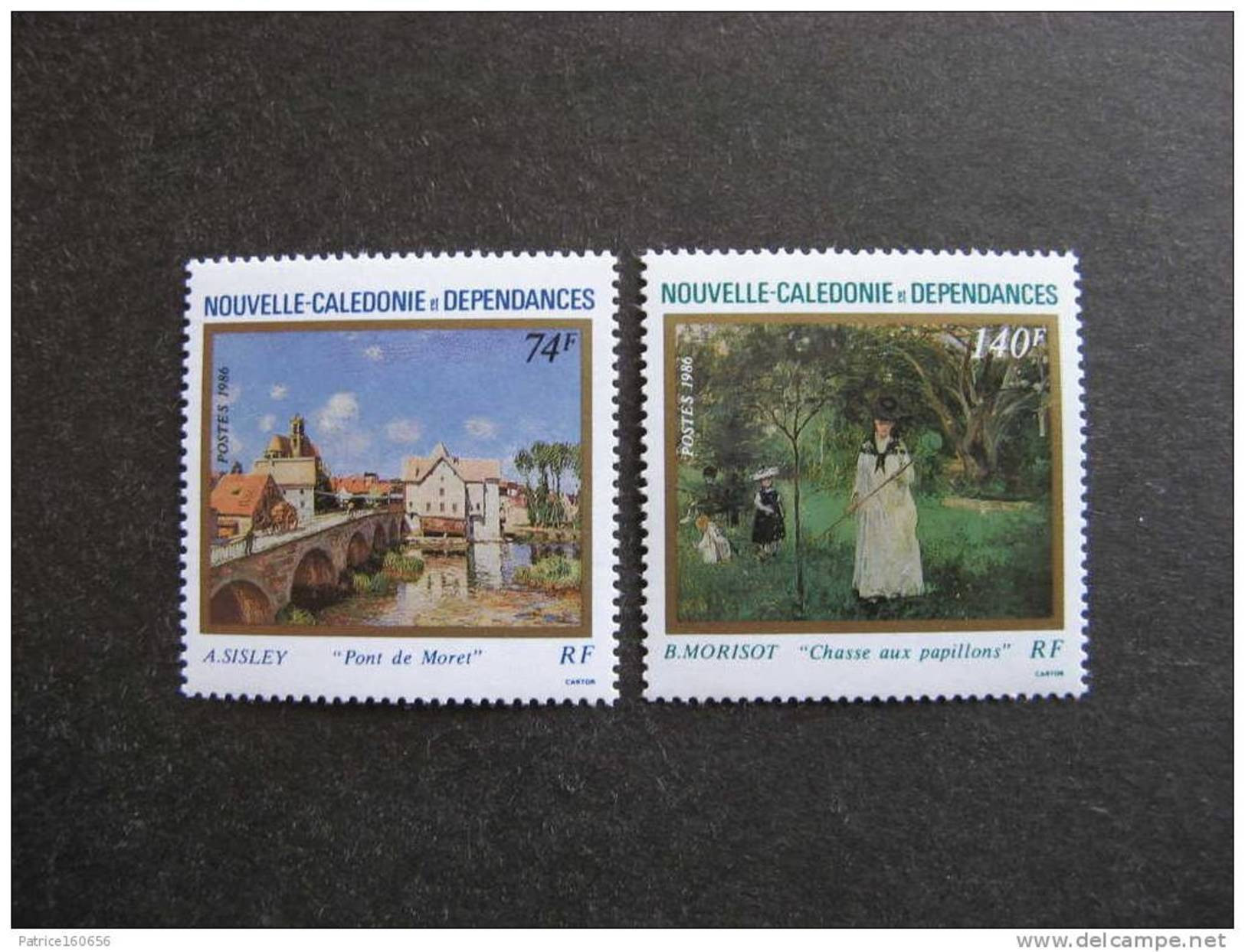 Nouvelle-Calédonie: TB Paire N°529/530, Neufs XX . - Unused Stamps