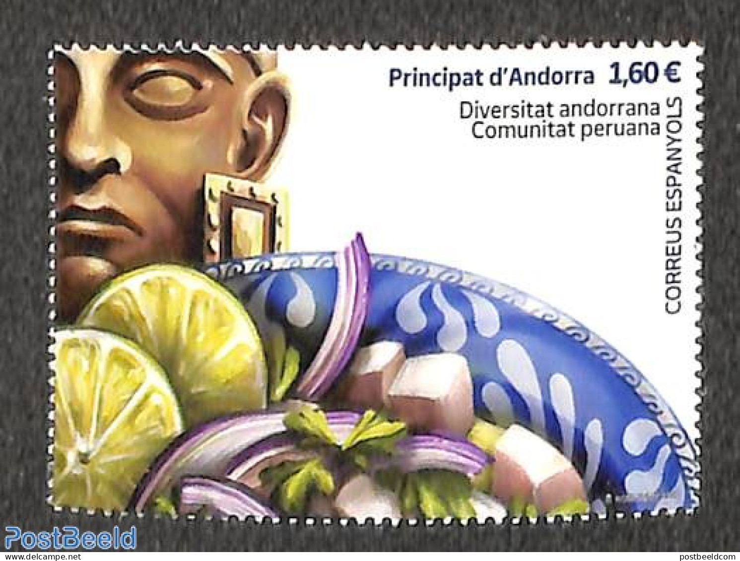 Andorra, Spanish Post 2021 Peruvian Community 1v, Mint NH - Unused Stamps