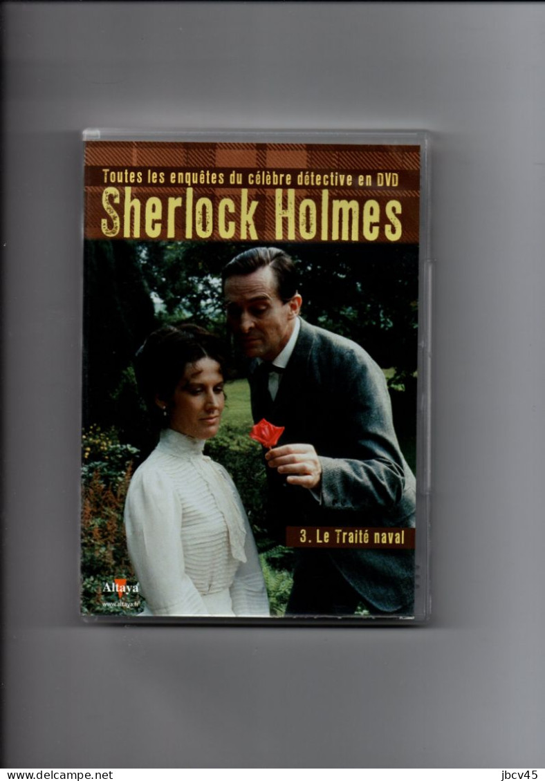 DVD  SHERLOCK HOLMES  3-LE TRAITE NAVAL - Crime
