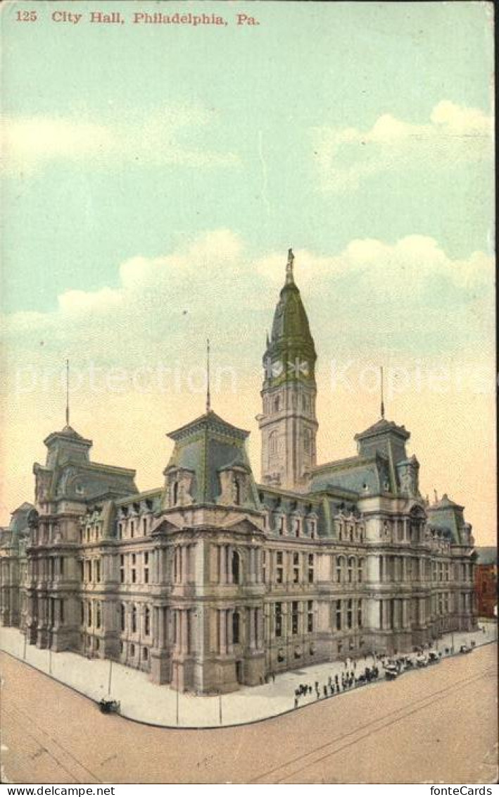 11700408 Philadelphia Pennsylvania City Hall Philadelphia Pennsylvania - Altri & Non Classificati