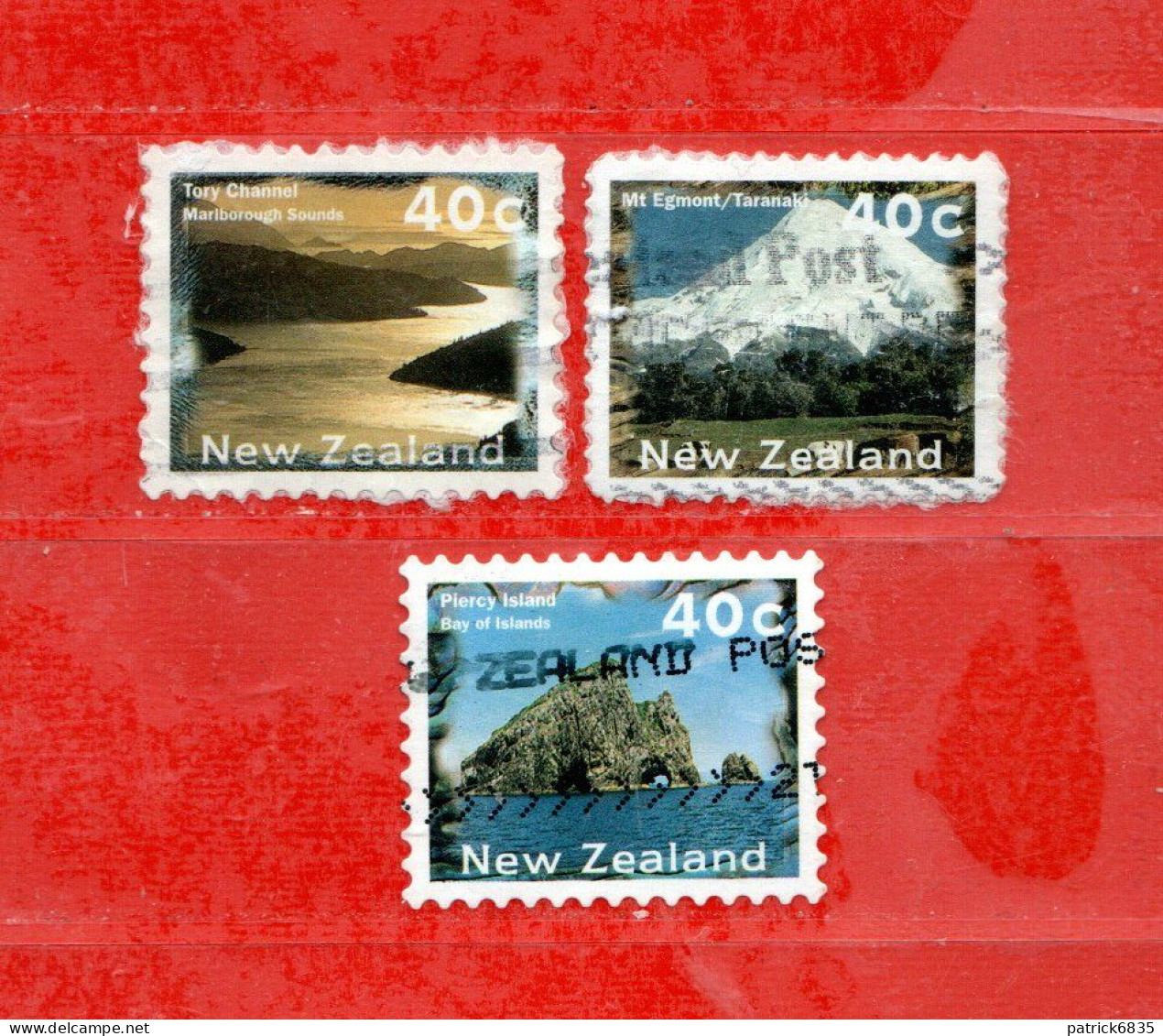 (Us8) NUOVA ZELANDA  °- 1996 - PAYSAGES. Yvert. 1461-1465- 1466.  . Used. - Used Stamps