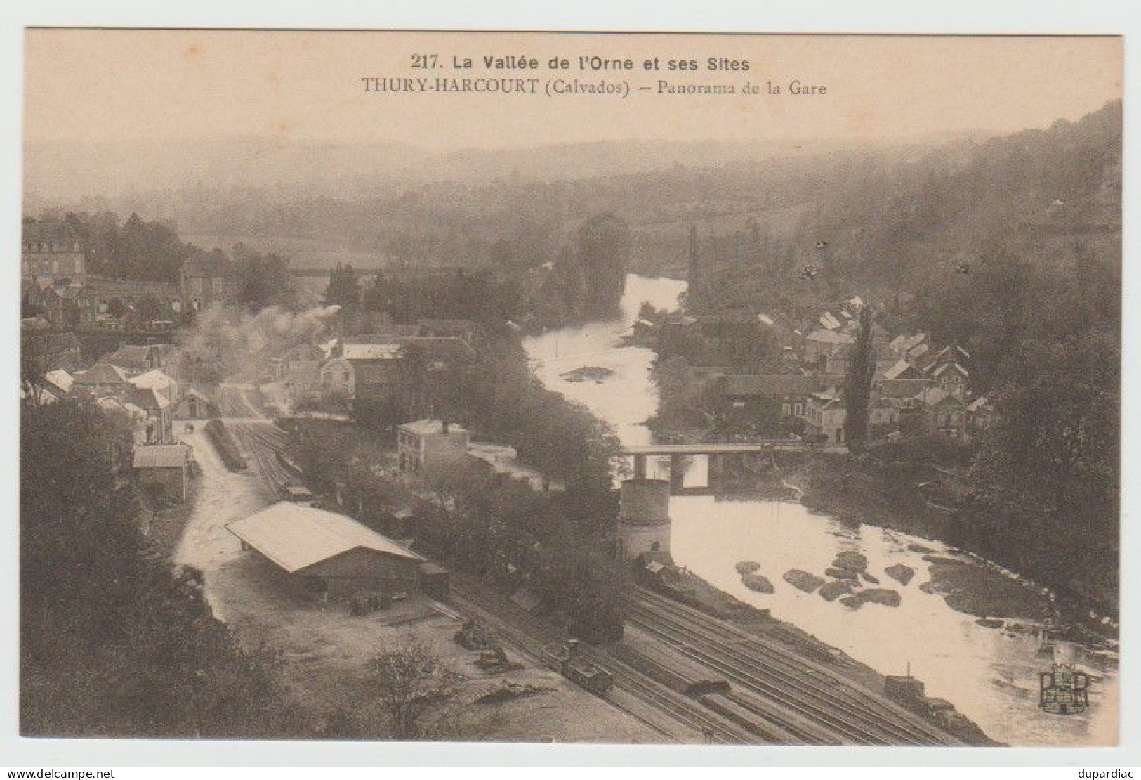 14 - Calvados /  THURY HARCOURT -- Panorama De La Gare. - Thury Harcourt