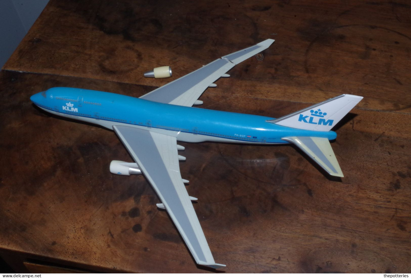 C/ Maquette  Avion En Plastique Plane  Pub KLM Marque  Premier Planes PH-BQF 26 Cm De Long Pour Pièce - Aerei E Elicotteri