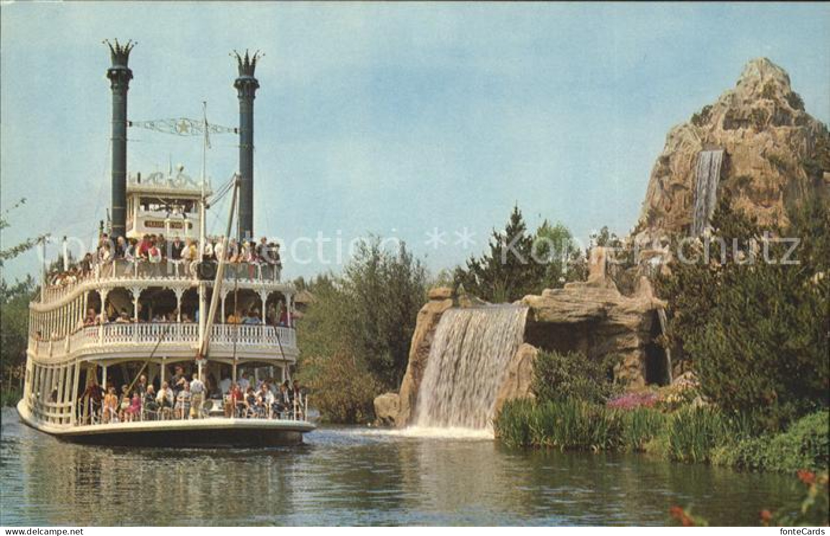 11698994 Disneyland_California Mark Twain Steamboat Cascade Peak Dampfer - Other & Unclassified