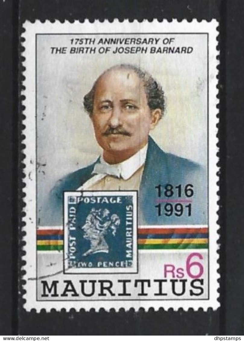 Mauritius 1991 J. Barnard  Y.T. 758 (0) - Maurice (1968-...)