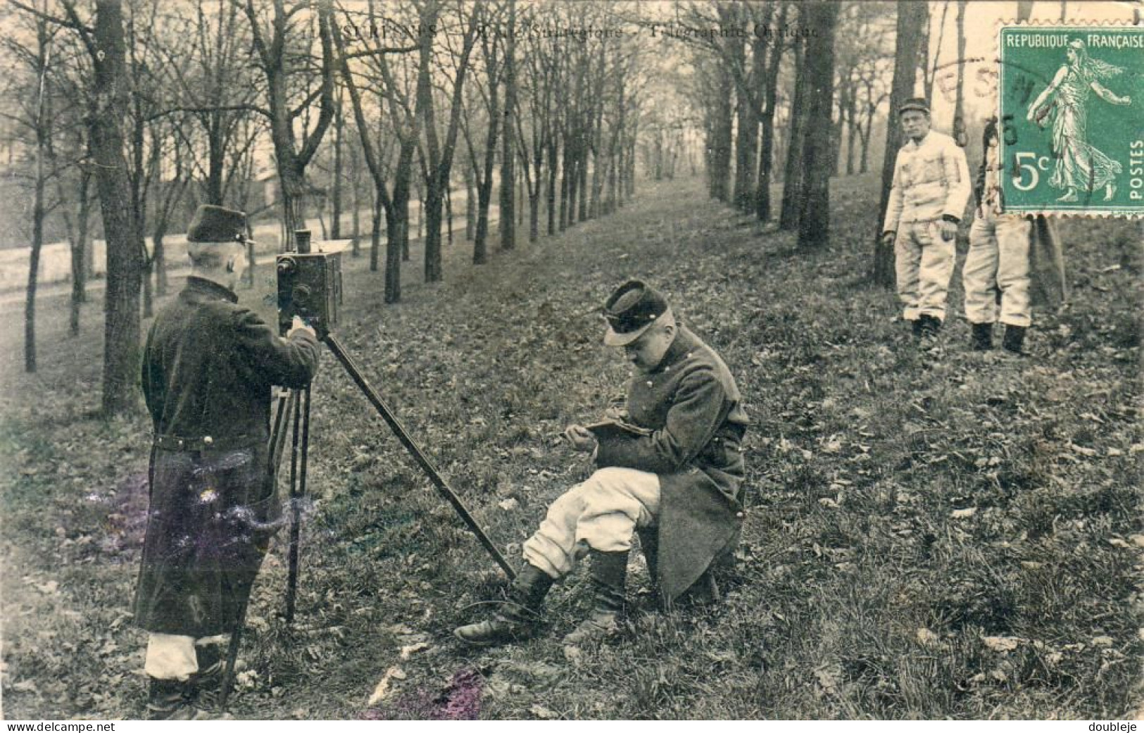 D92   SURESNES   Route Stratégique  Télégraphie Optique - Materiale