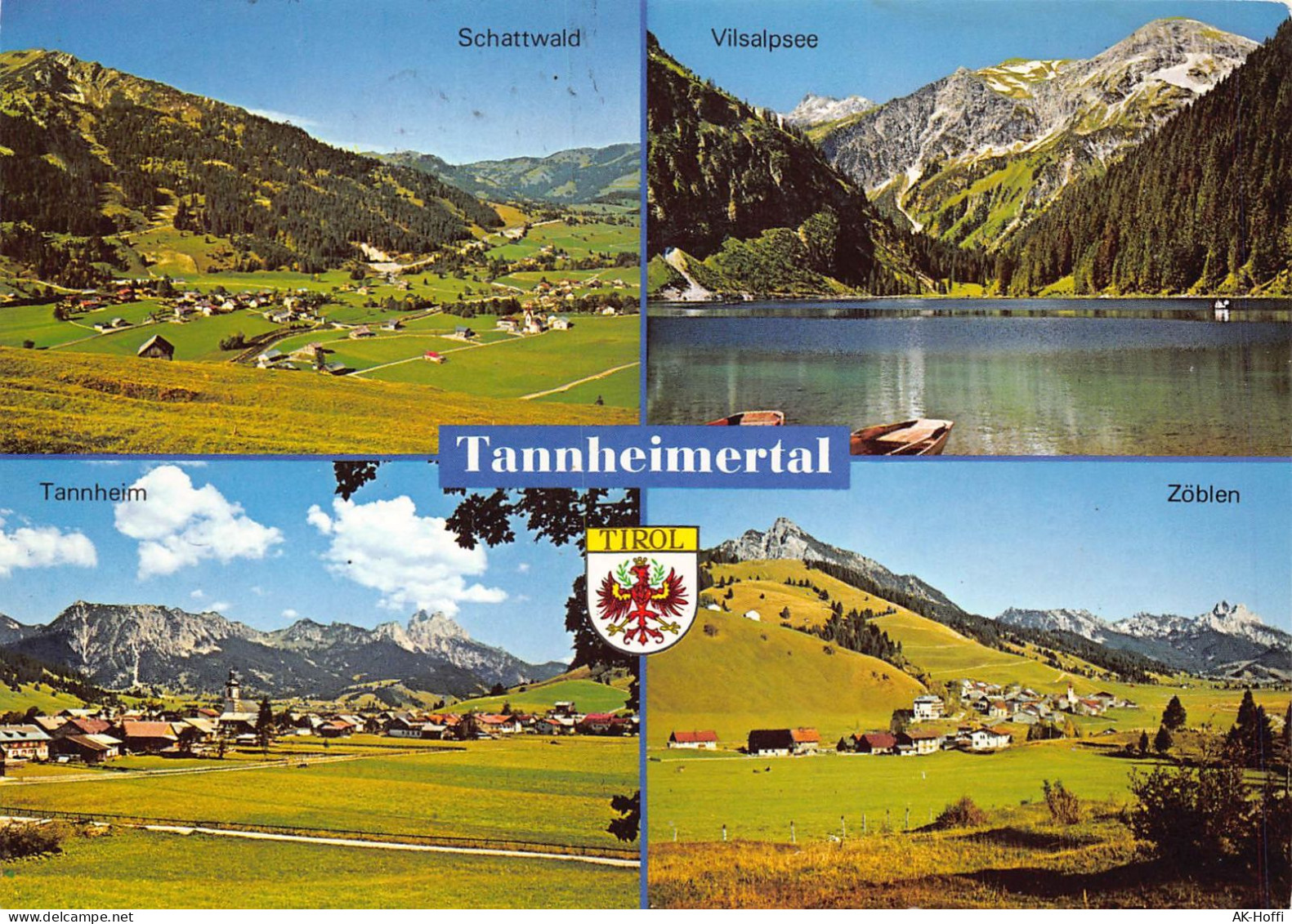 Tannheimertal - Schattwald, Vilsalpsee, Zöblen, Tannheim - Tannheim