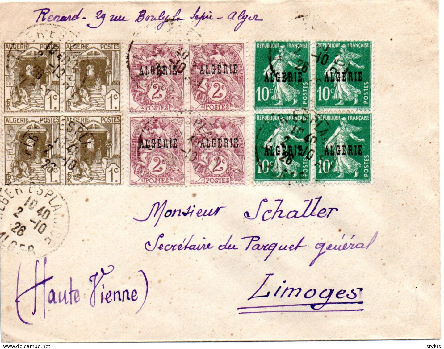 Lot Timbres De France Surchargés (variétés + Lettre) - Unused Stamps