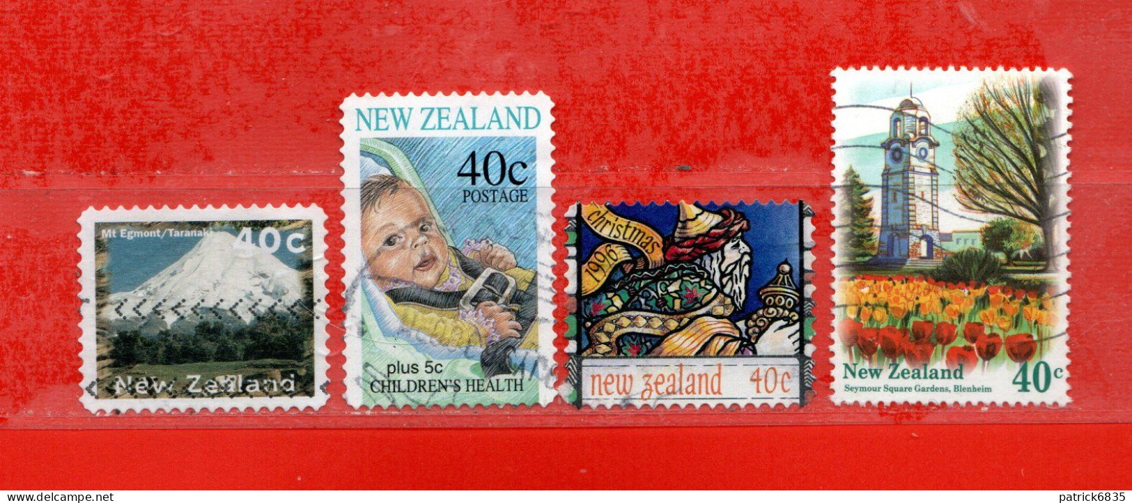 (Us8) NUOVA ZELANDA  °- 1996 - Yvert. 1495-1467-1494-1500 . Used. - Used Stamps