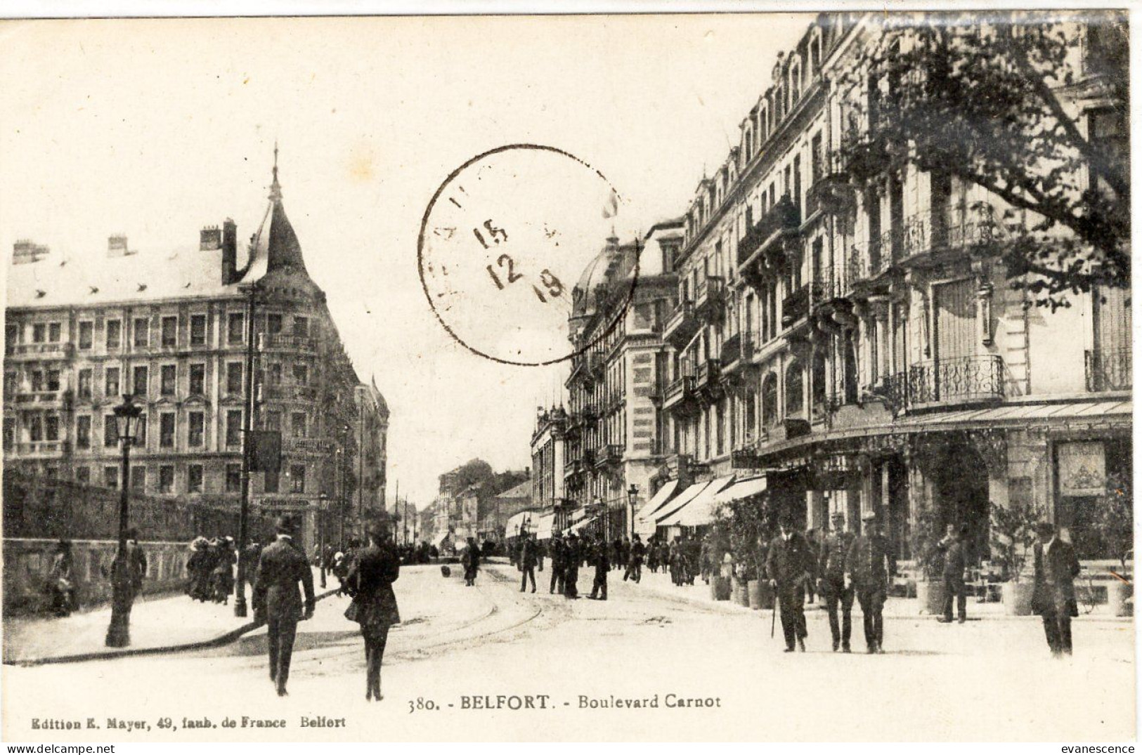 Belfort :  Boulevard Carnot       ///  Ref. Mai 24 /// BO. 90 - Belfort - Ville