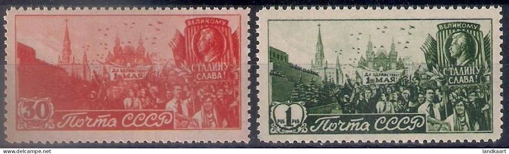 Russia 1947, Michel Nr 1117-18, MNH OG - Ongebruikt