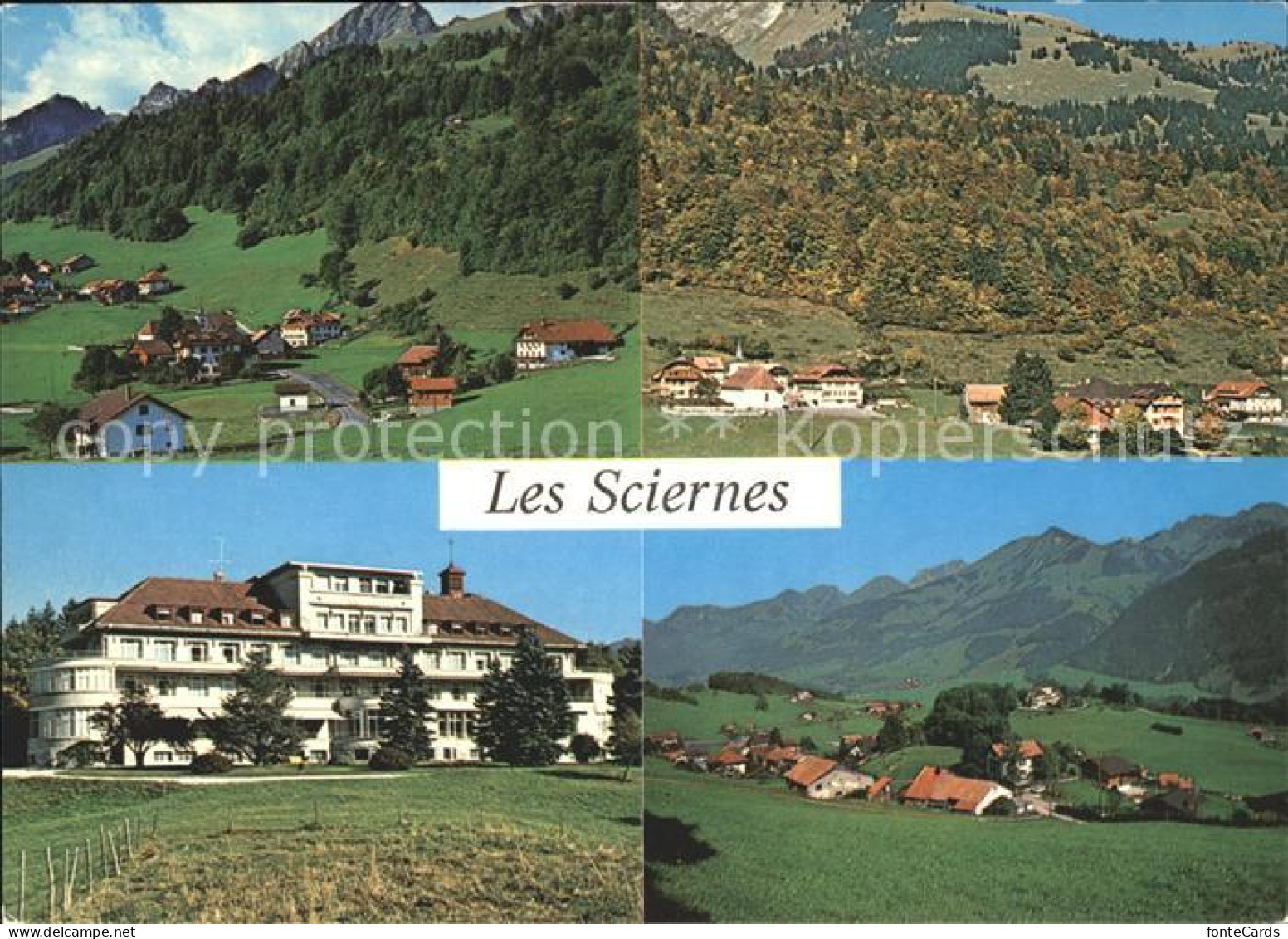11698622 Les Sciernes-d Albeuve Orts Und Teilansichten Hotel Les Sciernes-d Albe - Autres & Non Classés