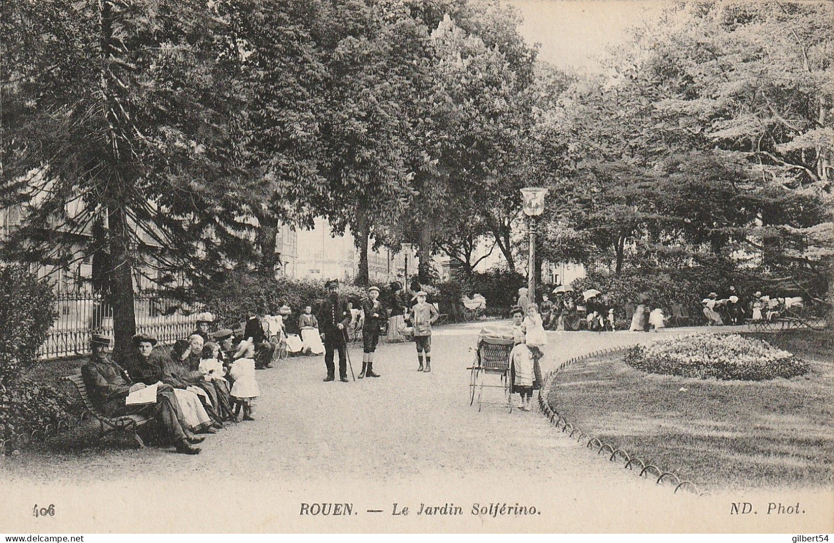 ROUEN -76-Le Jardin Solférino. - Rouen