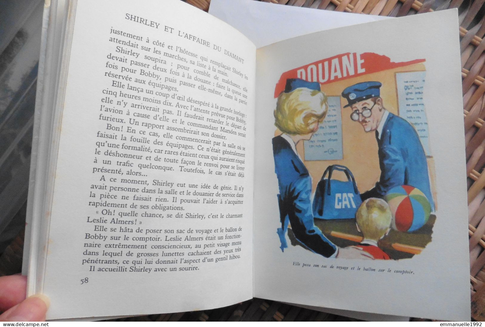 Livre Shirley Et L'affaire Du Diamant 1962 Edward Home-Gall Collection Spirale Eds G.P Série Shirley N°2 - Collection Spirale