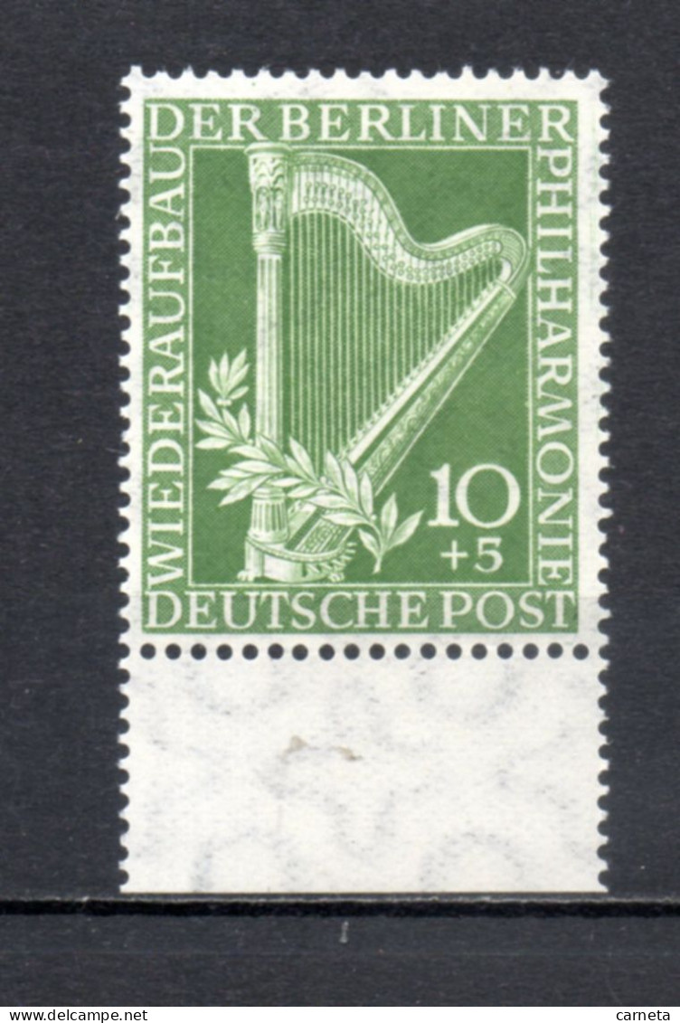 ALLEMAGNE BERLIN    N° 58   NEUF SANS CHARNIERE   COTE 70.00€   INSTRUMENTS DE MUSIQUE HARPE - Unused Stamps