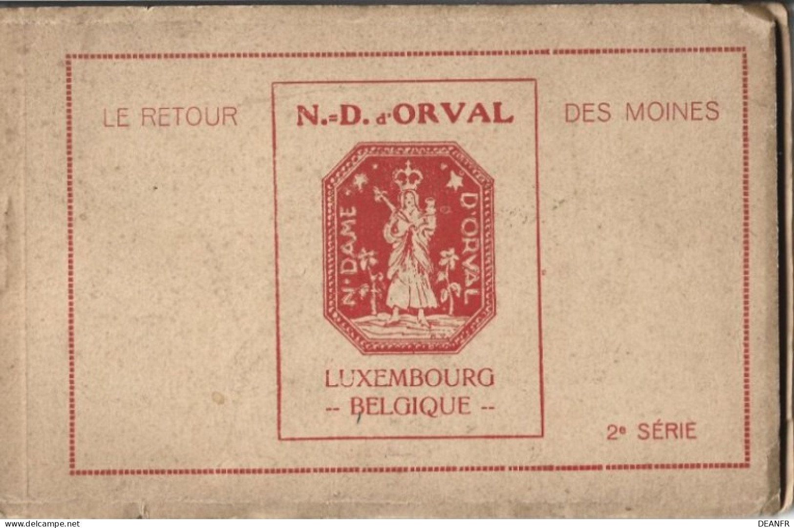 NOTRE-DAME D'ORVAL : Abbaye - Carnet Complet 2ème Série. ( 10 Cartes ) - Florenville