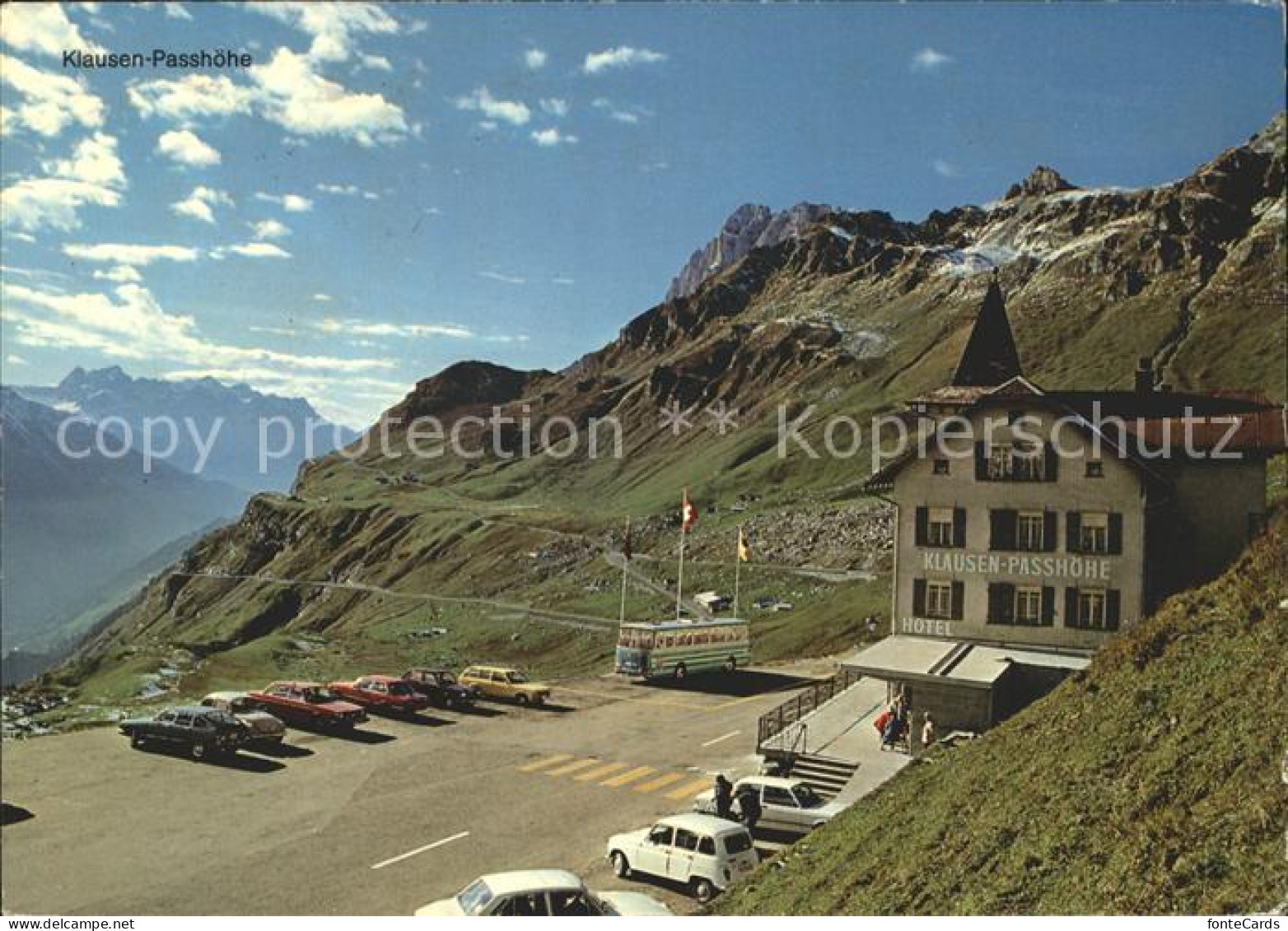 11698492 Klausenpass Hotel Klausen Passhoehe Mit Schachental Klausenpass - Autres & Non Classés