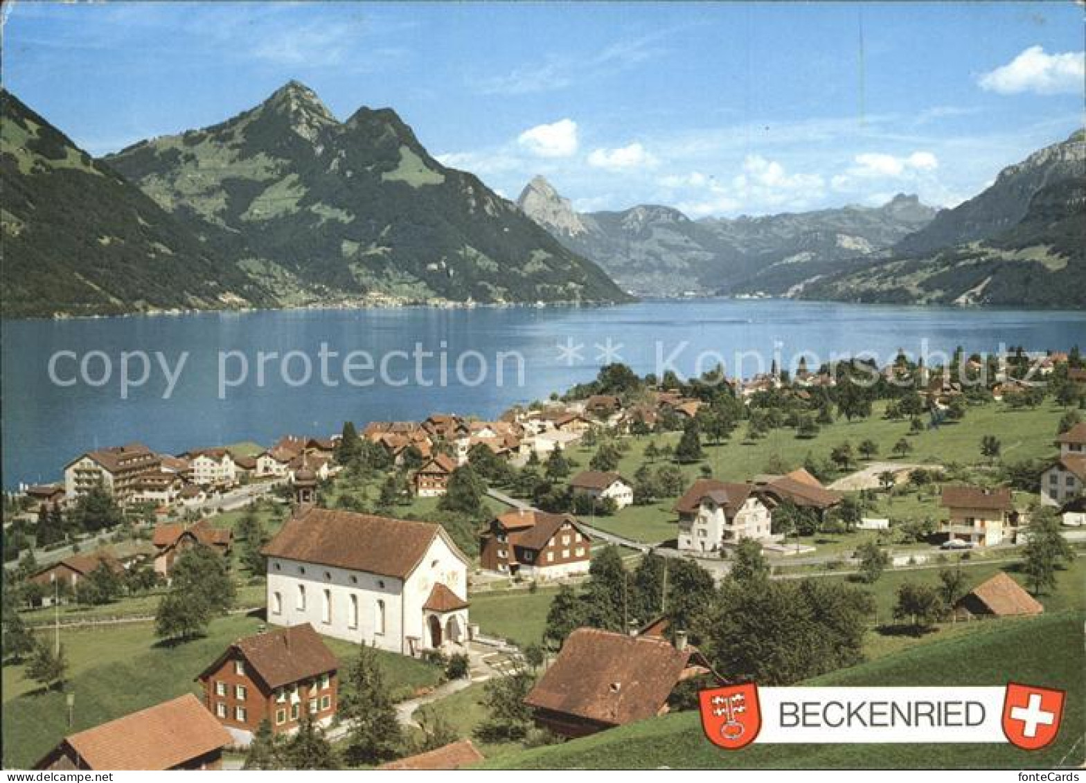 11698488 Beckenried Am Vierwaldstaettersee Mit Riedlikapelle Beckenried - Sonstige & Ohne Zuordnung