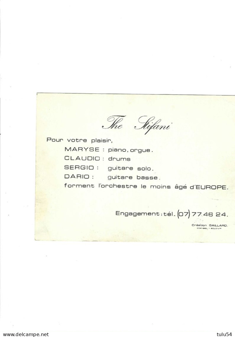 Carte De Visite Publicitaire - Visitenkarten