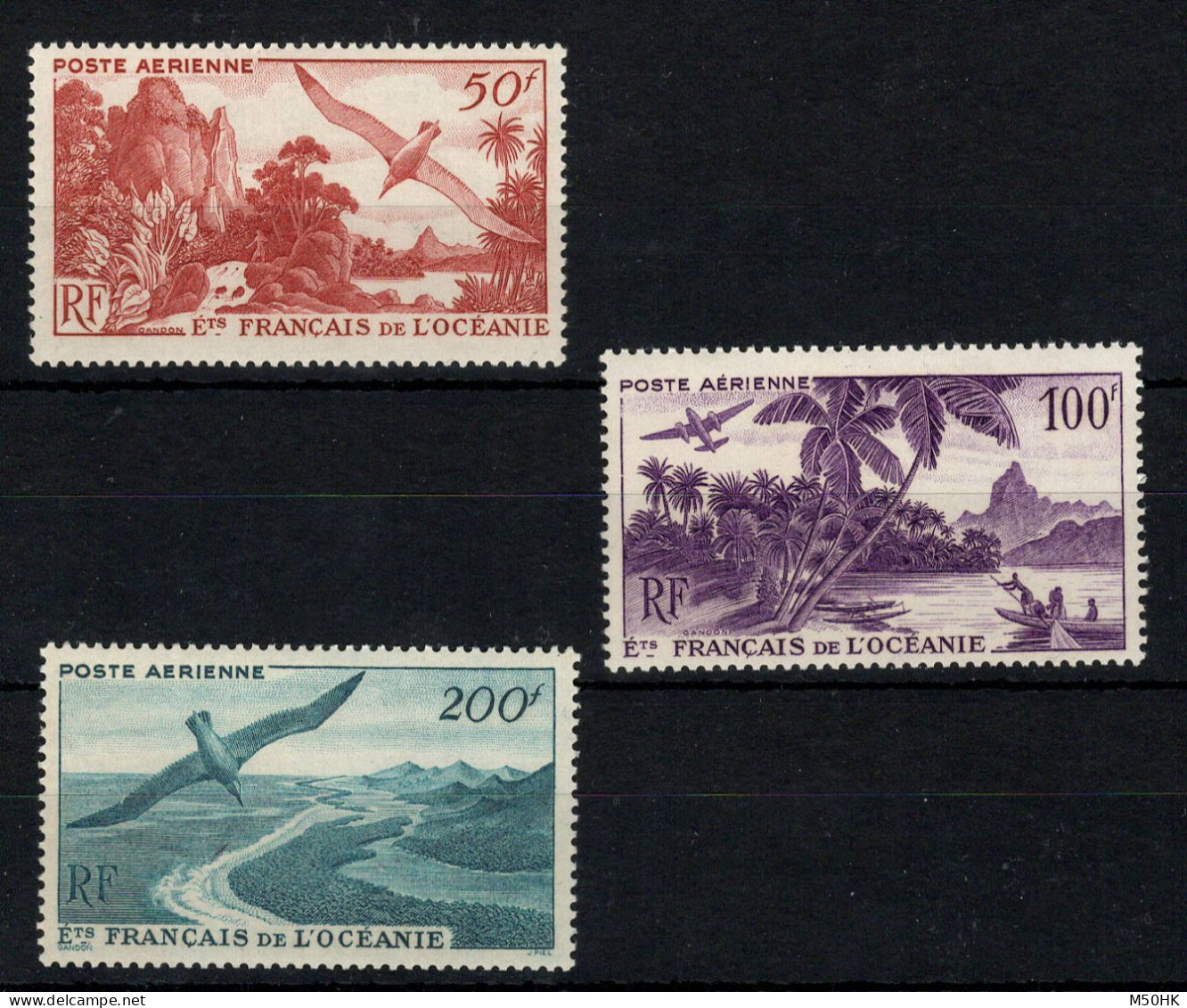 Oceanie - YV PA 26 à 28 N** MNH Luxe Complète , Cote 131 Euros - Luftpost